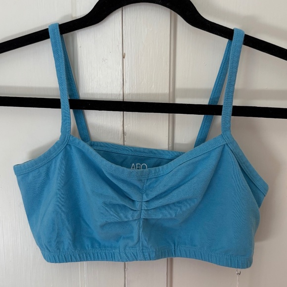 NWT ARQ Zelda Bandeau Bralette in Cornflower Blue Size L - Picture 1 of 3